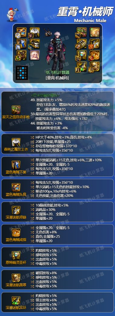 dnf神界版本男机械毕业装备搭配攻略_DD220游戏联盟