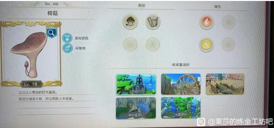 莱莎的炼金工房3椅菇怎么得 椅菇获得位置一览_DD220游戏联盟