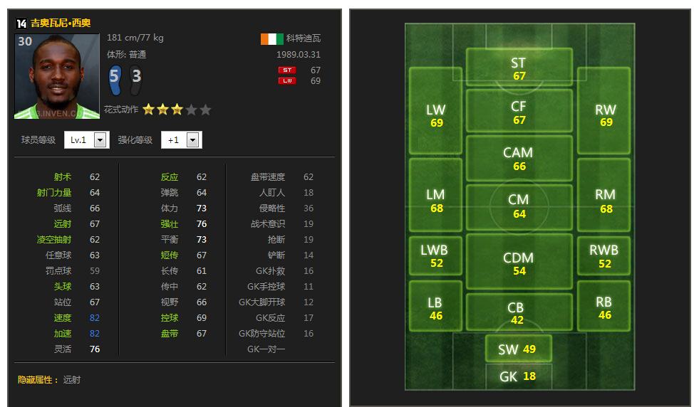 FIFA online3左边路超级妖人吉奥瓦尼西奥_DD220游戏联盟