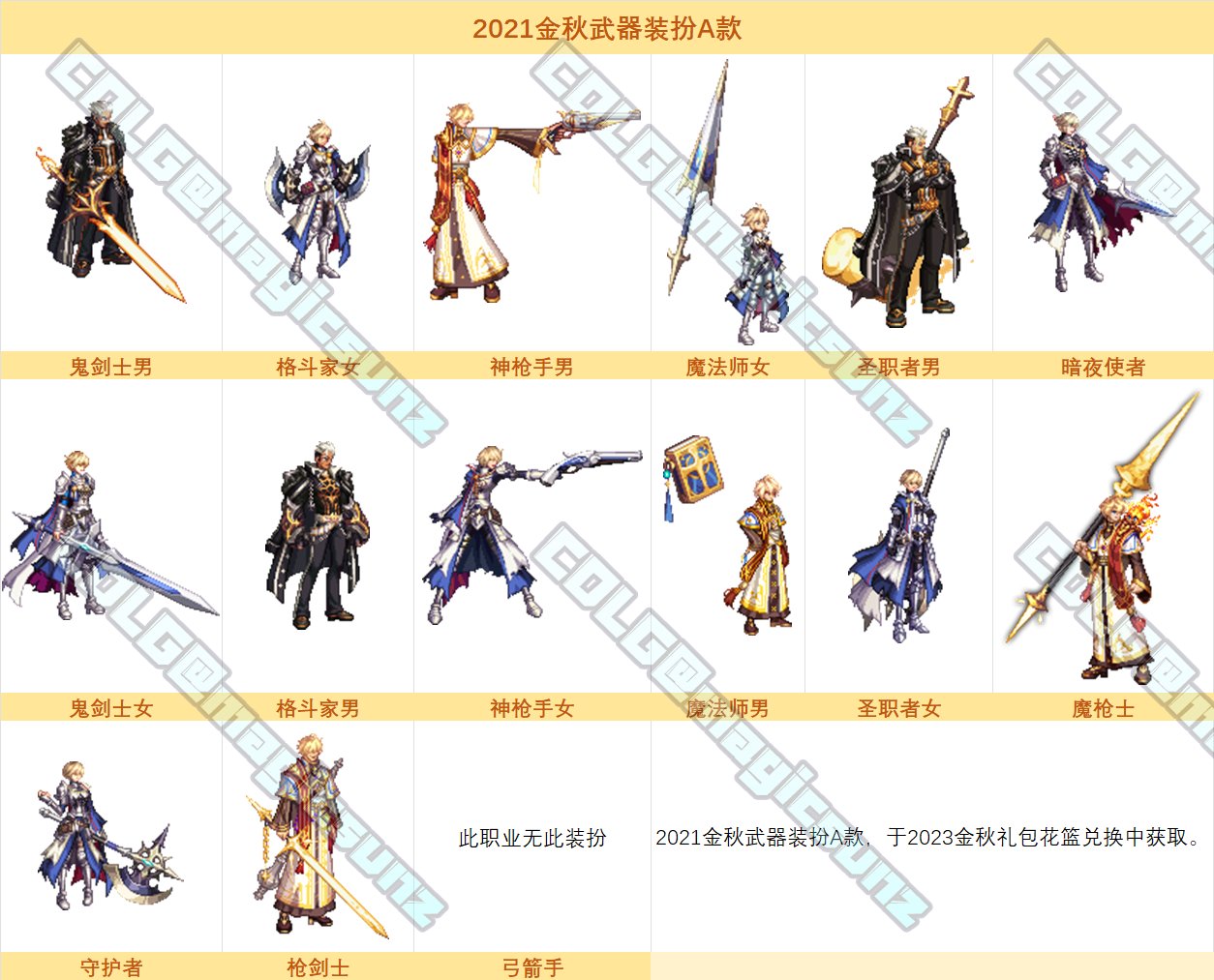 dnf2021金秋礼包武器装扮外观一览_DD220游戏联盟