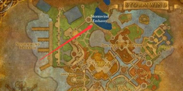 魔兽世界乌龟服矮人区大使馆位置分享_DD220游戏联盟