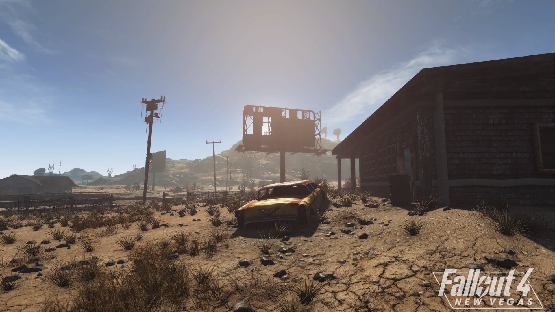 《辐射4：新维加斯》大型Mod新图较原版 画面提升明显_DD220游戏联盟
