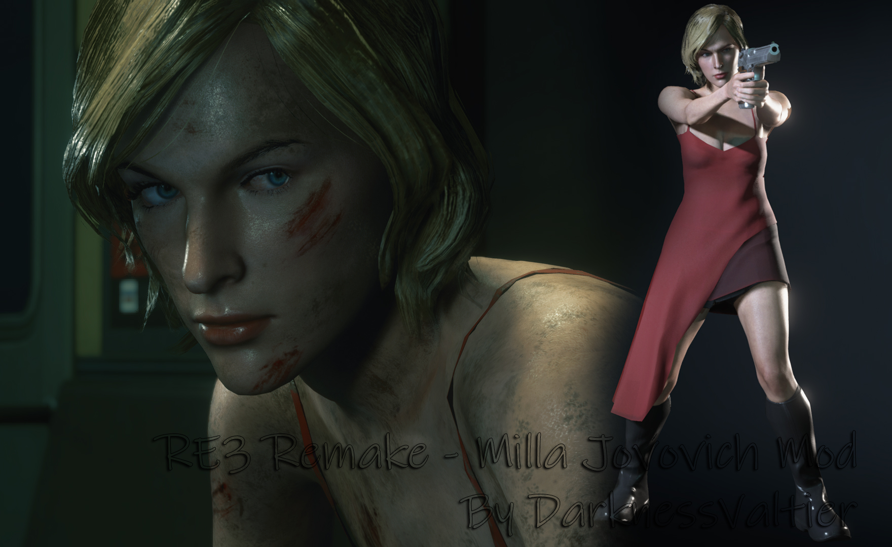 《生化危机3：重制版》爱丽丝版吉尔Mod 女战神再现_DD220游戏联盟