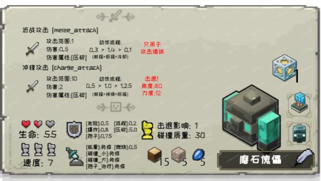 我的世界传奇磨石傀儡单位数据一览_DD220游戏联盟