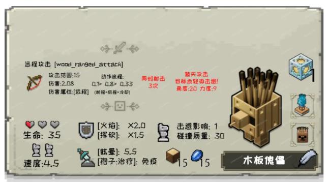 我的世界传奇木板傀儡单位数据一览_DD220游戏联盟