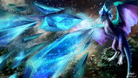 DOTA2寒冬飞龙攻略:来自冰雪世界的王者冰龙_DD220游戏联盟