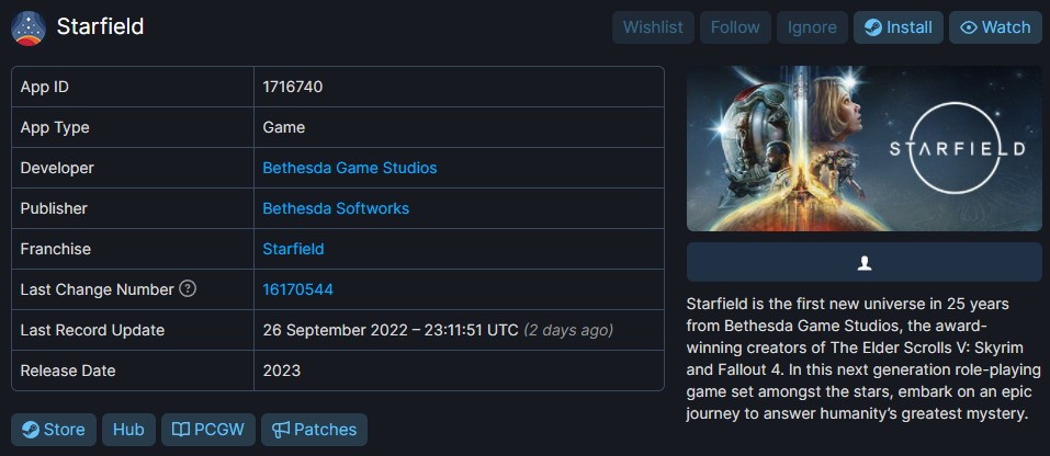 星空 Steam页面更新 或将开启预购_DD220游戏联盟