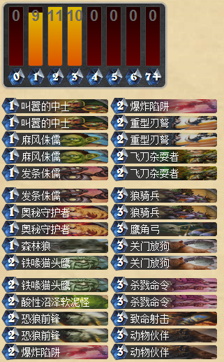 无纳克萨玛斯卡牌 纯新手T7猎卡组分享_DD220游戏联盟