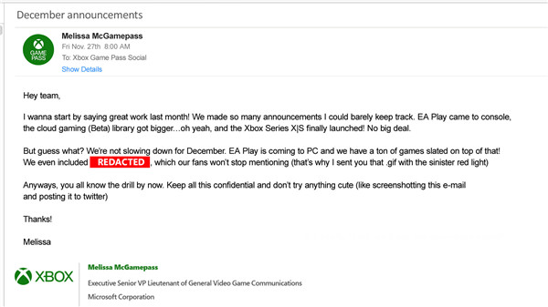 年度游戏《控制》或将在下月加入Xbox Game Pass_DD220游戏联盟