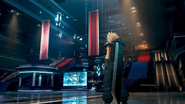 《FF7：重制版》东京晴空塔投射内容实拍视频展示_DD220游戏联盟