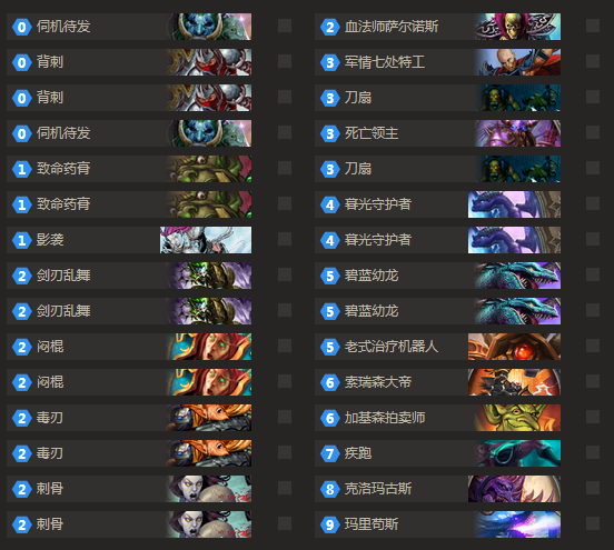 珍藏龙魔盗卡组分享 以及对暴雪的吐槽_DD220游戏联盟