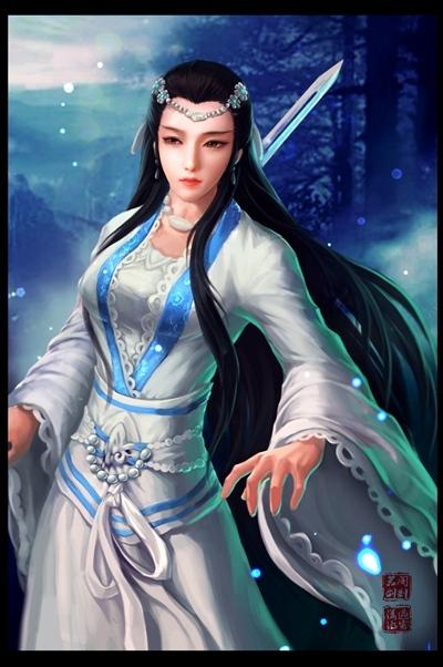 插画赏析 九阴真经墓影刀歌之古墓绝恋_DD220游戏联盟