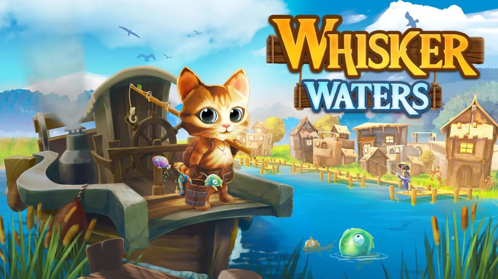 猫咪奇幻钓鱼RPG游戏《胡须水域》公布_DD220游戏联盟