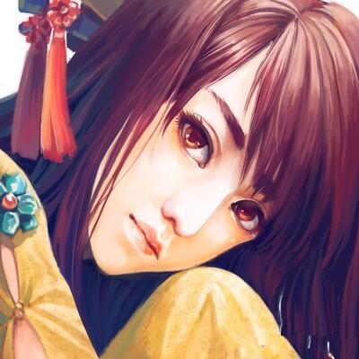 脸衬桃花眉如翠羽 九阴真经君子堂手绘_DD220游戏联盟