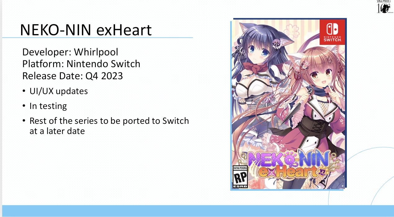 《猫忍之心》年内移植Switch 其他作品随后跟上_DD220游戏联盟