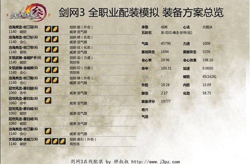 剑网3霸刀散流霞减5秒流配装图简介_DD220游戏联盟