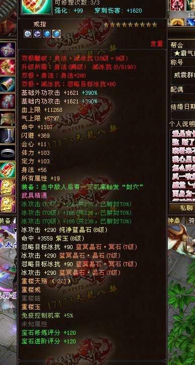 全服装备评分第一人大A最新装备展示 三重楼依旧强悍