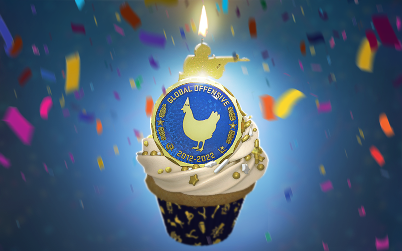 CS GO 10周年活动现已开始 全新贴纸 地图等内容_DD220游戏联盟