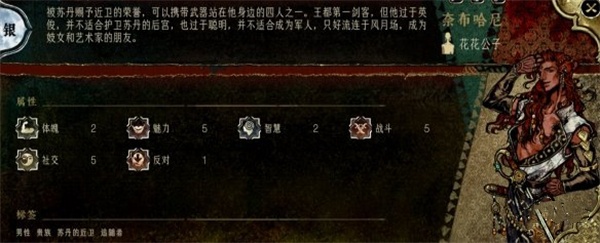 苏丹的游戏奈布哈尼人物事件介绍说明_DD220游戏联盟
