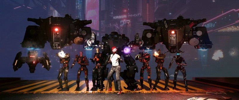 《赛博朋克2077》机器人伙伴Mod 战力强悍杀遍四方_DD220游戏联盟