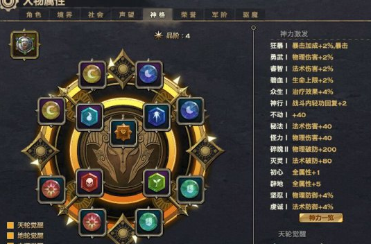 神格系统攻略:光刃之神格全解析_DD220游戏联盟