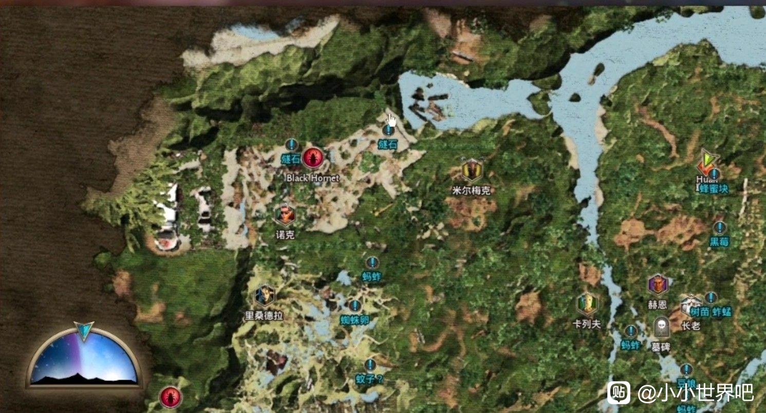 小小世界资源材料地图分布大全_DD220游戏联盟
