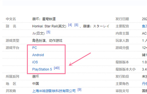 崩坏星穹铁道PS5能玩吗 对应平台一览_DD220游戏联盟