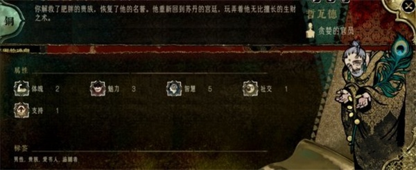 苏丹的游戏哲瓦德人物事件介绍说明_DD220游戏联盟