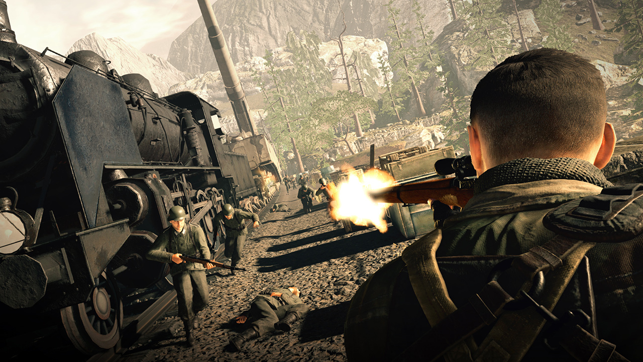 《狙击精英4》公开预购特典情报 会追加发售PS4中文版_DD220游戏联盟