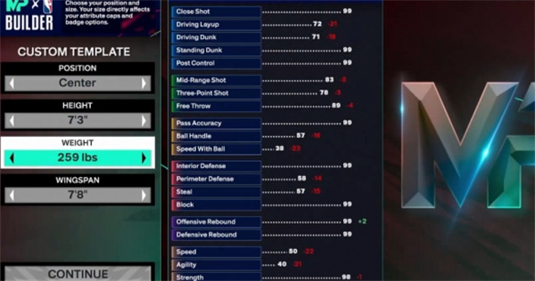 NBA 2K25文班亚马建模参数介绍说明_DD220游戏联盟