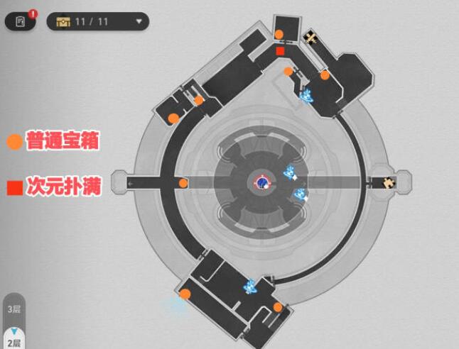 崩坏星穹铁道禁闭仓段全宝箱位置及收集攻略_DD220游戏联盟