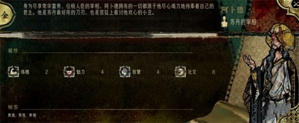 苏丹的游戏阿卜德人物事件介绍说明_DD220游戏联盟