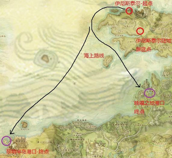 上古东大陆贸易 伊尼斯泰尔路线总攻略_DD220游戏联盟