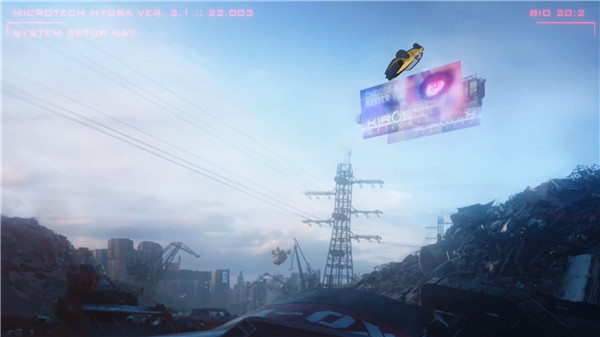粉丝自制动画版《赛博朋克2077》预告片_DD220游戏联盟