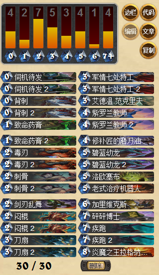冷门盗贼卡组疾跑贼 帮你速上传说_DD220游戏联盟