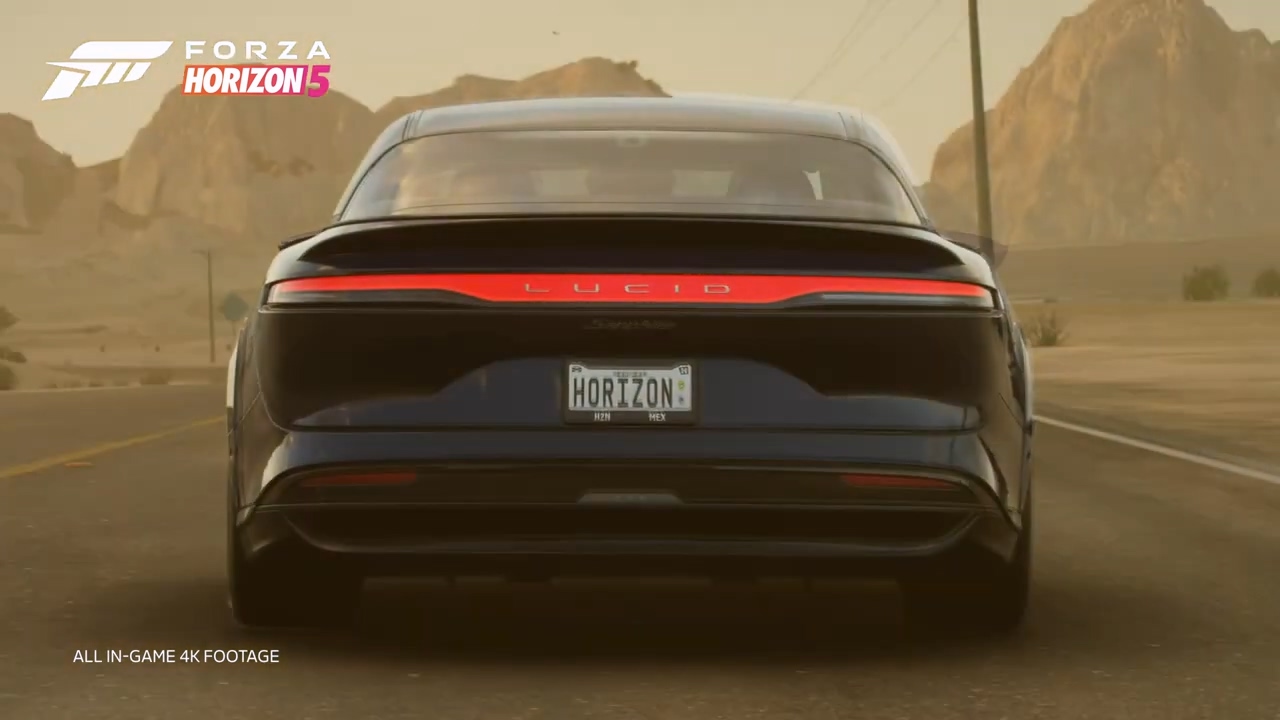 2024Lucid Air蓝宝石加入《极限竞速：地平线5》_DD220游戏联盟
