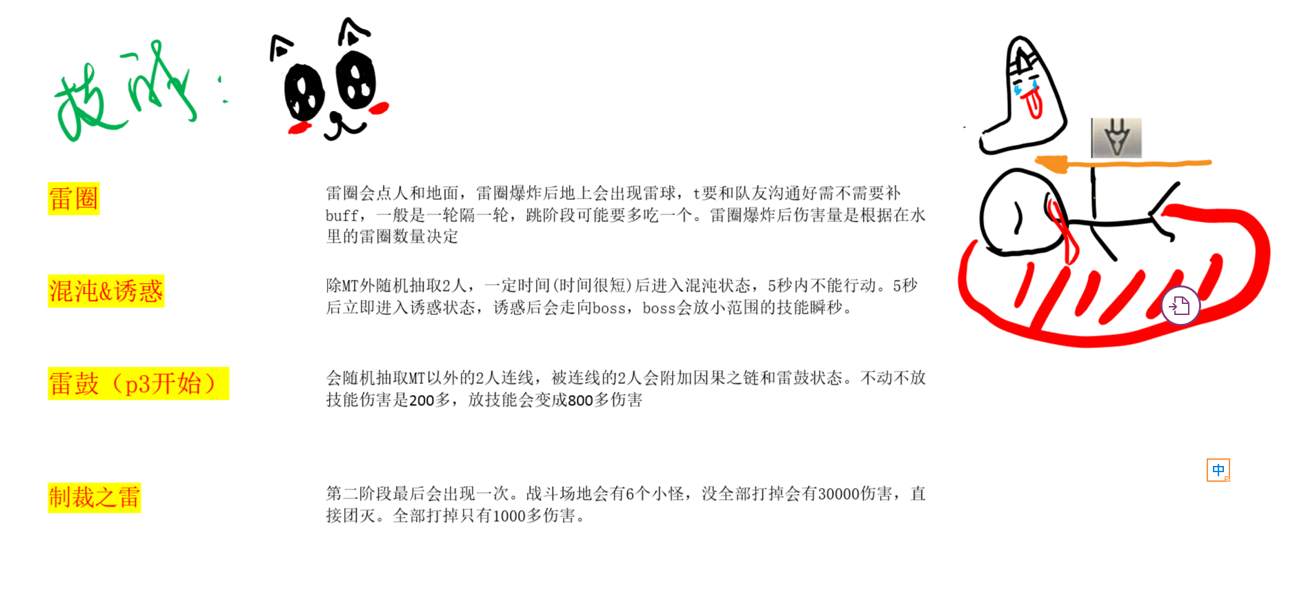 逗比趣图向：最终幻想14极雷神通关攻略