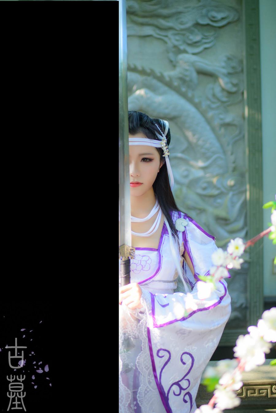 九阴真经逸贤居cos作品 冷浸白衣小龙女_DD220游戏联盟