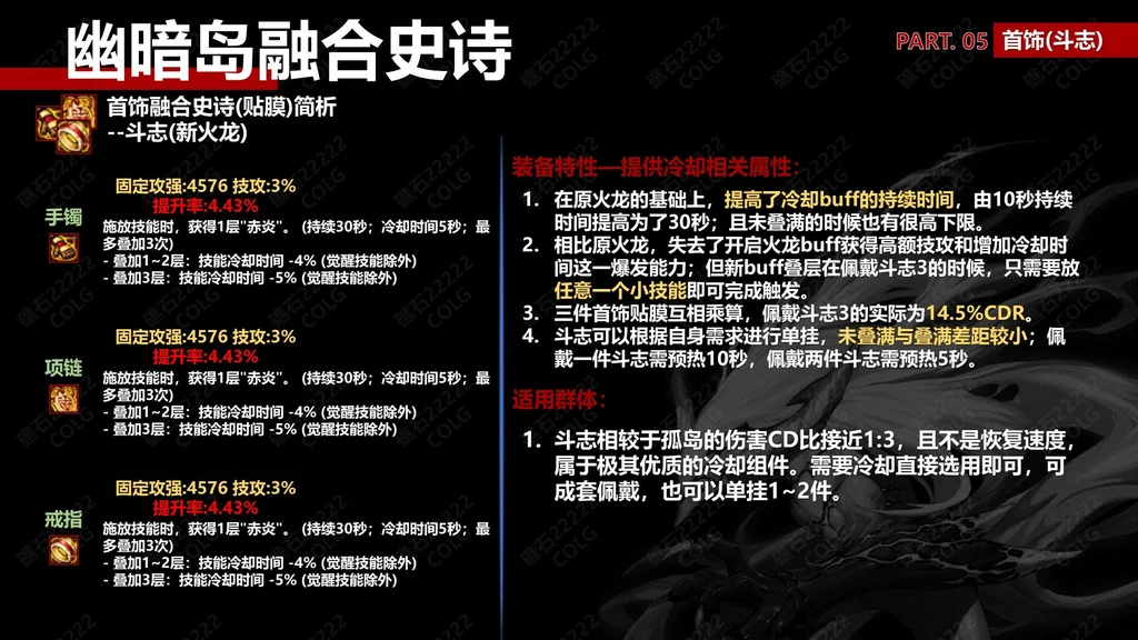 dnf斗志首饰套装备特性及适用流派推荐_DD220游戏联盟