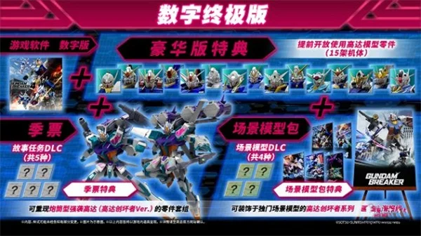 高达破坏者4预购特典领取方法分享_DD220游戏联盟