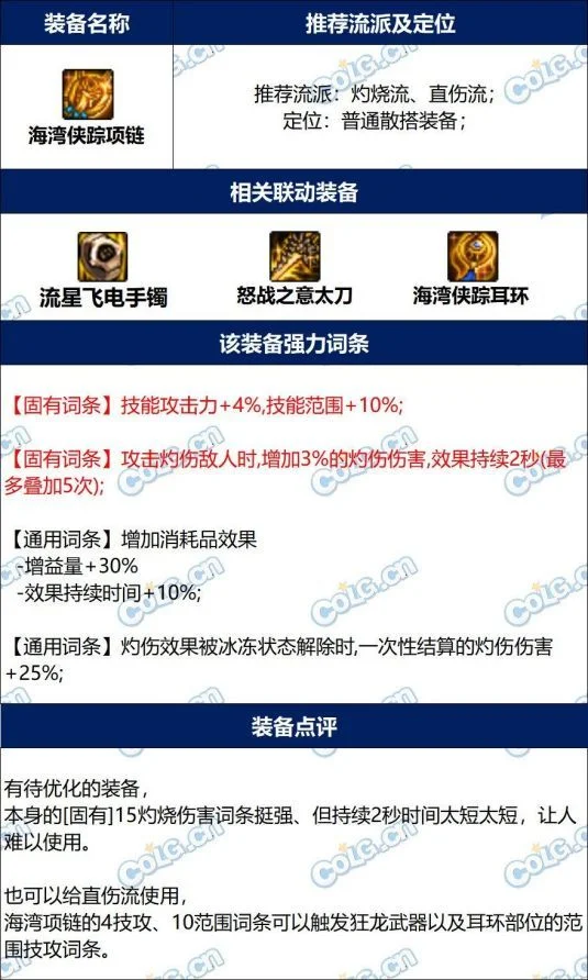 dnf海湾侠踪项链毕业词条完美属性攻略_DD220游戏联盟