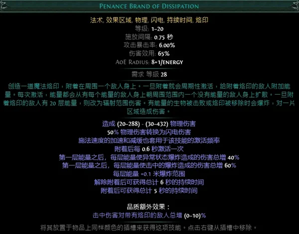 流放之路S24元素使忏悔烙印BD攻略 天赋升华及装备选择指南_DD220游戏联盟