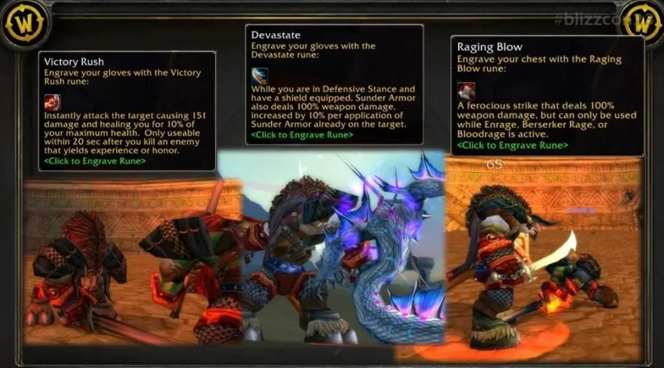 魔兽世界怀旧服Plus全职业符文效果大全 各职业技能改动详解_DD220游戏联盟