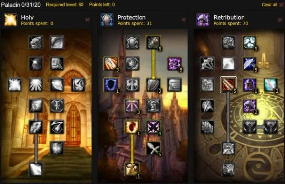 魔兽世界乌龟服防骑天赋加点推荐 防骑天赋怎么选_DD220游戏联盟