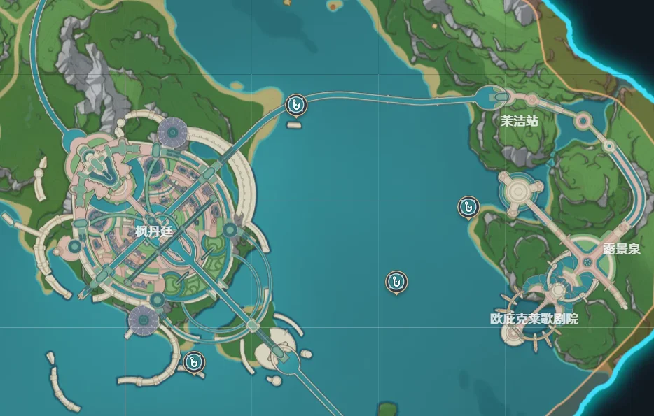 原神枫丹钓鱼地点地图分布大全 4.0垂钓点位置汇总_DD220游戏联盟