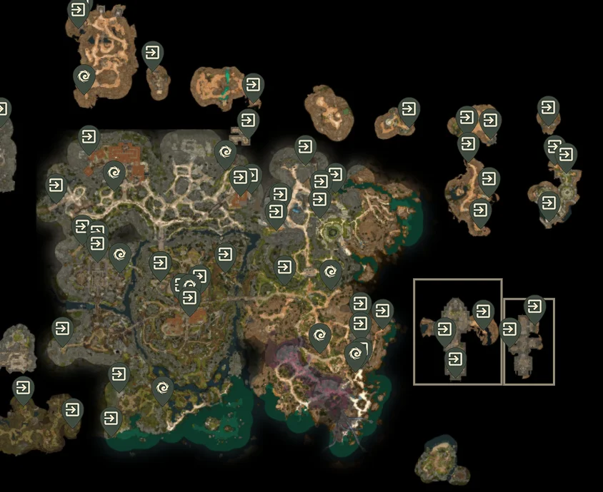 博德之门3全收集地图分享 互动地图地址一览_DD220游戏联盟