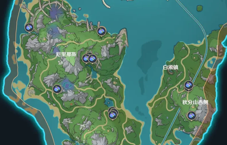 原神柔灯铃地图分布大全 柔灯铃采集位置汇总_DD220游戏联盟