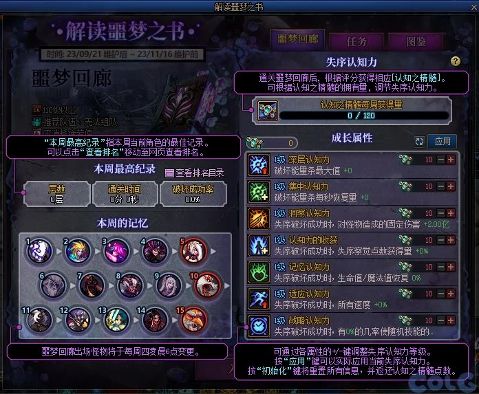 dnf噩梦回廊玩法教程 解读噩梦之书怎么玩_DD220游戏联盟