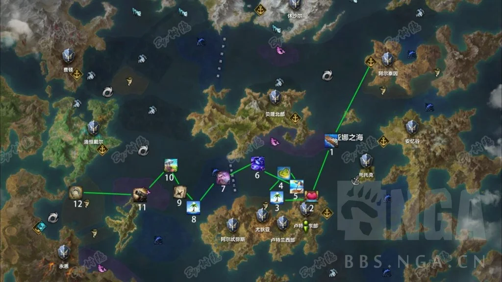 命运方舟T2跑岛攻略路线详解_DD220游戏联盟