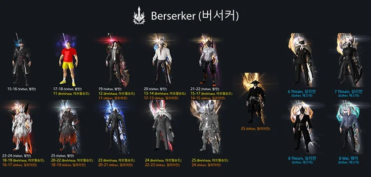 命运方舟武器光效全职业外观图鉴_DD220游戏联盟